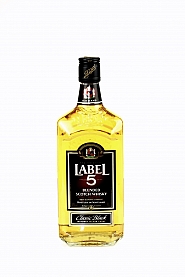 Label 5 Blended Scotch Whisky Classic Black  0,7 l